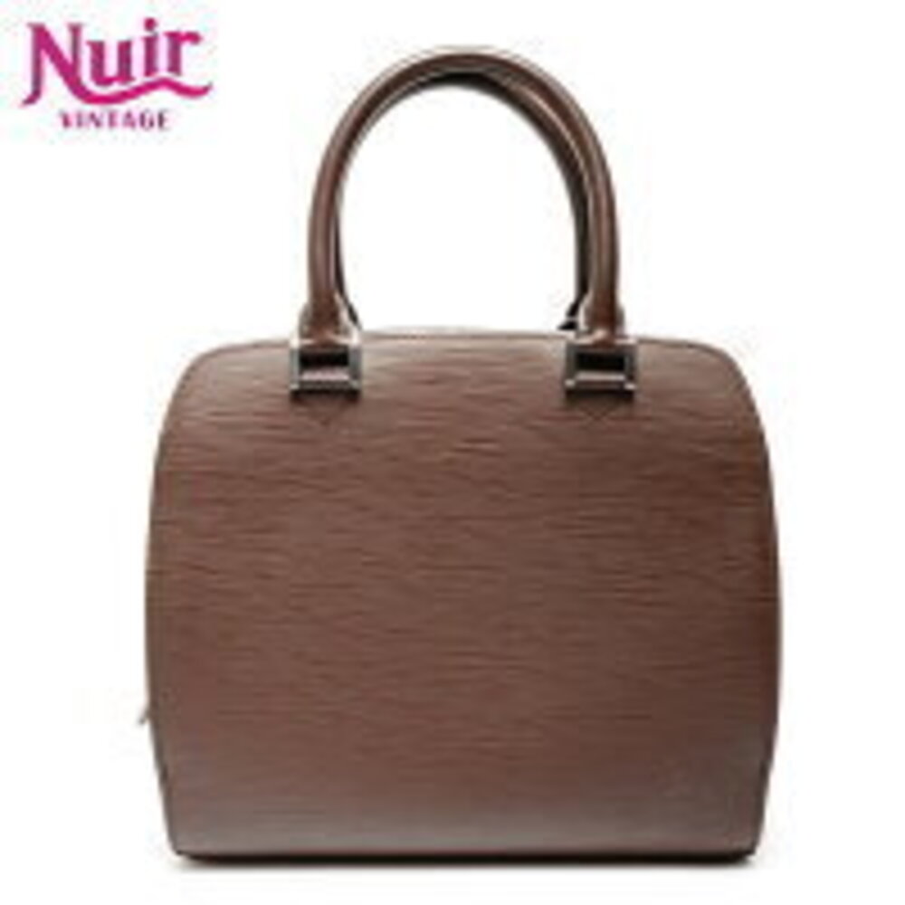 Louis Vuitton Pont Neuf Epi Handbag Brown